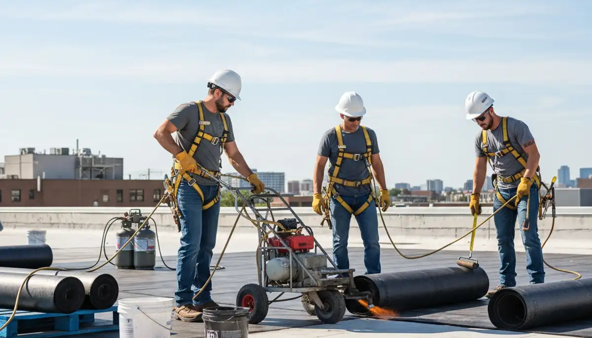 Commercial roofing service in Salt Lake City, UT for weather-resistant business protection
