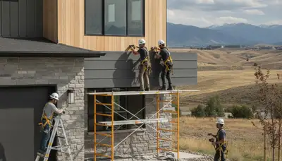 Salt Lake City, UT siding installation by professional siding contractors