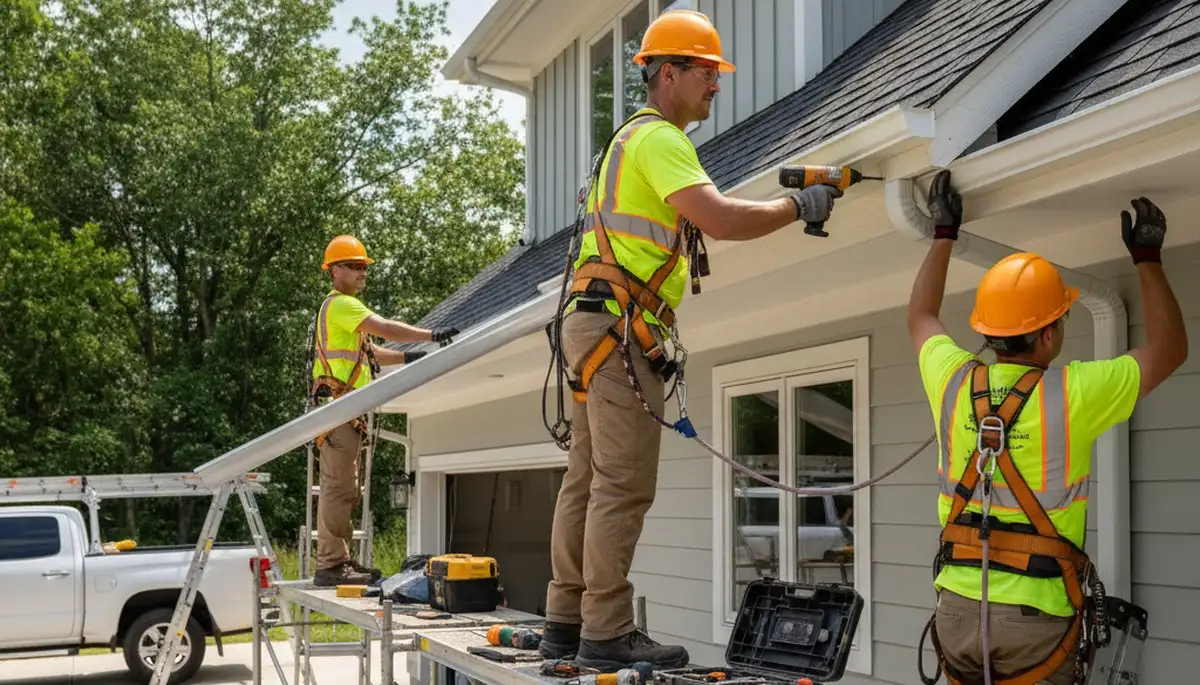 Salt Lake City, UT gutter installation by FX Remodeling & Exteriors for home weather protection