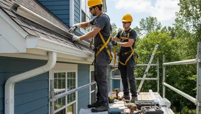 Salt Lake City, UT gutter repair by FX Remodeling & Exteriors for leaks, sagging, and storm damage