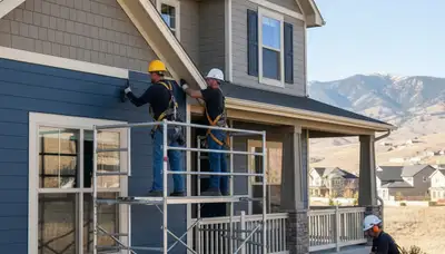 Siding contractor in Salt Lake City, UT providing exterior siding installation and replacement