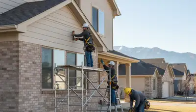 Siding contractor in Salt Lake City, UT providing expert home exterior installation and replacement