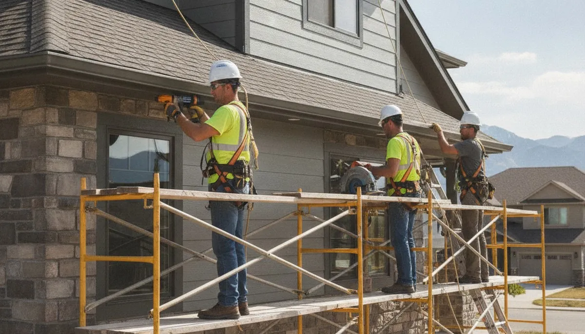 Salt Lake City, UT siding contractor for residential and commercial exterior siding installation