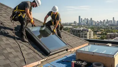 Salt Lake City, UT skylight installation by FX Remodeling & Exteriors for bright, durable homes