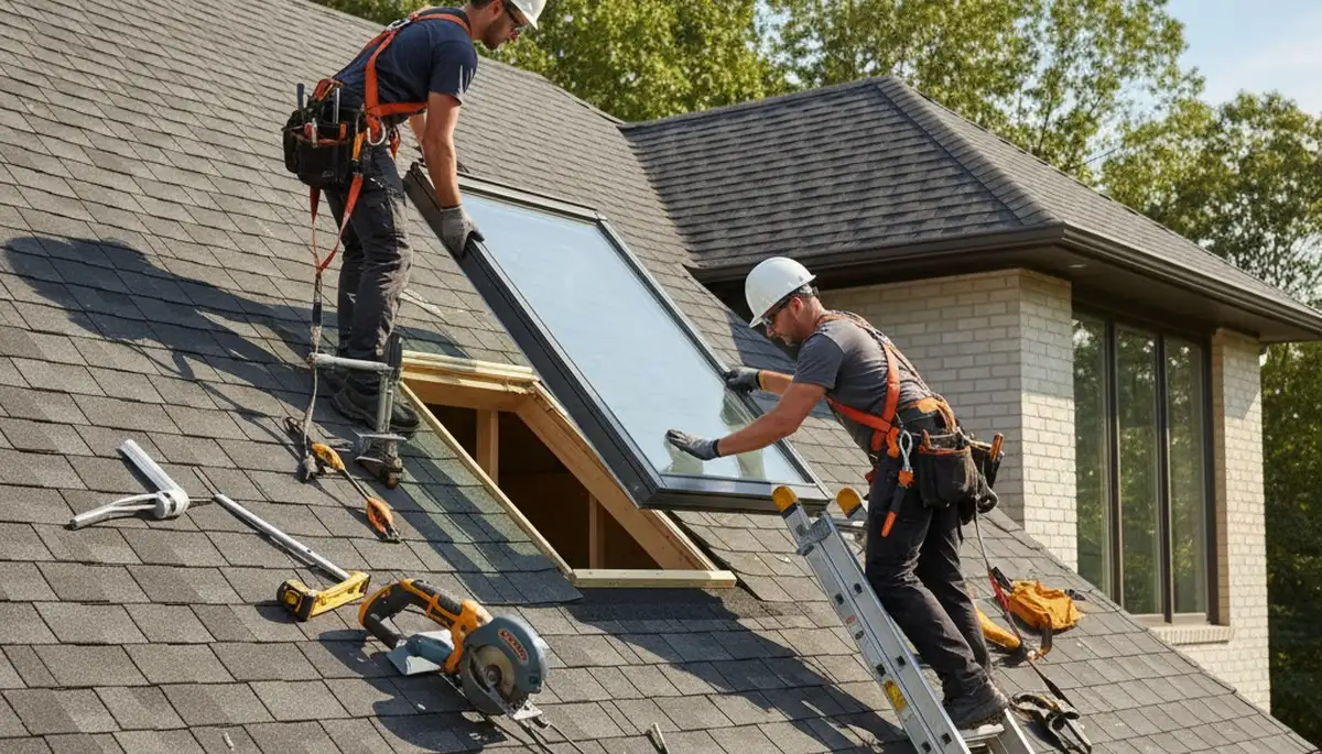 Salt Lake City, UT skylight installation by FX Remodeling & Exteriors for bright, durable homes