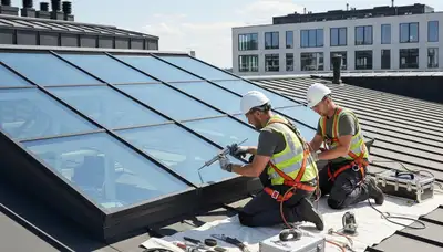 Skylight repair service in Salt Lake City, UT by FX Remodeling & Exteriors for leaks and cracked glass