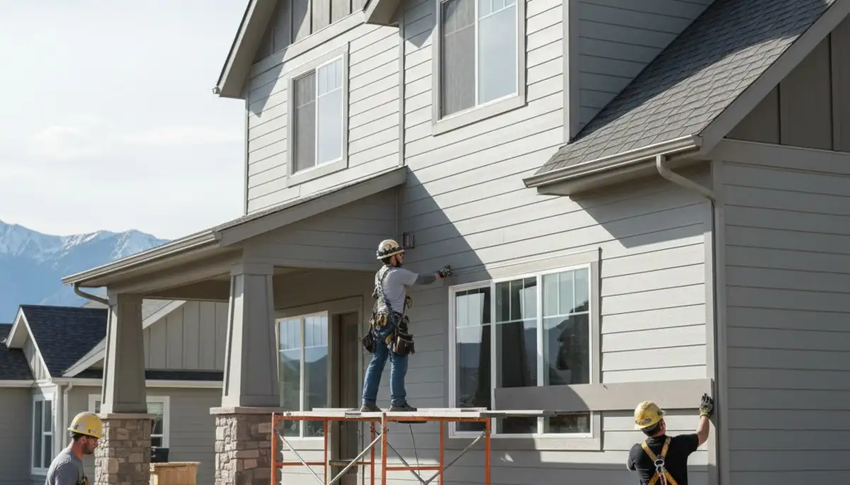 Salt Lake City siding contractor serving homes with durable exterior siding installation