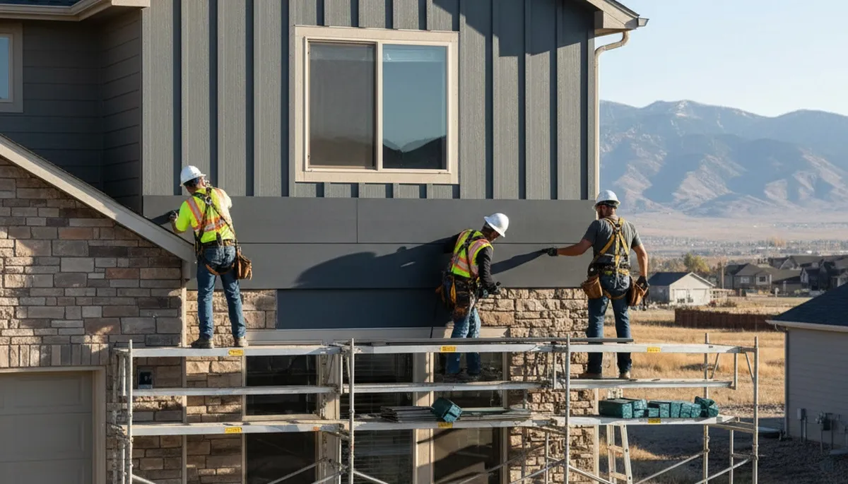 Salt Lake City, UT siding contractor showcasing professional exterior siding installation