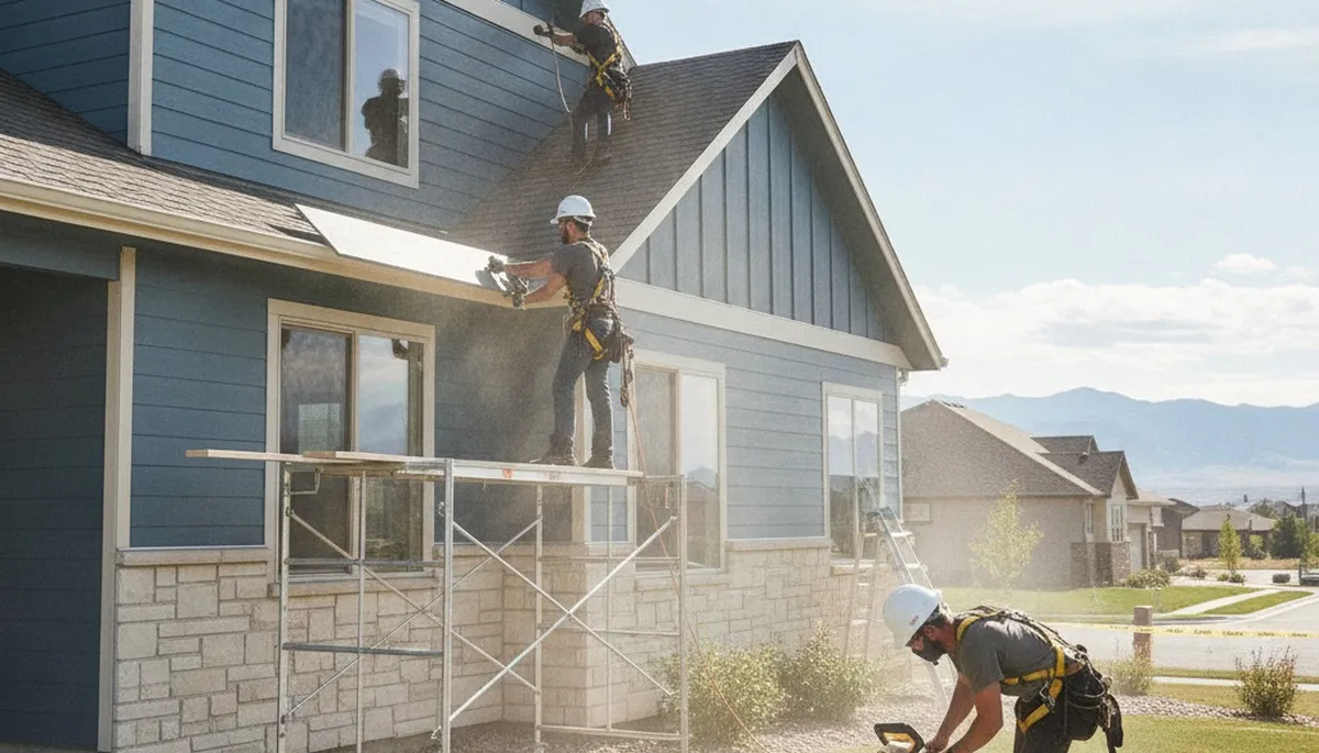 Siding installation team serving Salt Lake City, UT for residential exterior upgrades