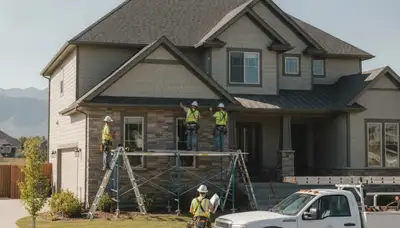 Siding installation project in Salt Lake City, UT for a professional exterior home upgrade
